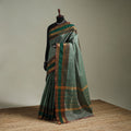 Green - Kanchipuram Buti Cotton Saree with Border 53