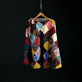 Tukdi Kaam Patchwork Cotton Wrap Around Skirt 06