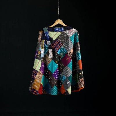 Tukdi Kaam Patchwork Cotton Wrap Around Skirt 01