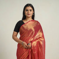 Bengal Fine Tissue Zari Saree 15