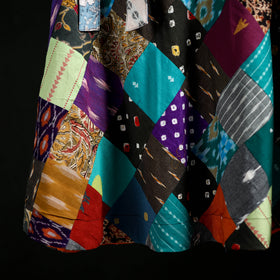 Tukdi Kaam Patchwork Cotton Wrap Around Skirt 01