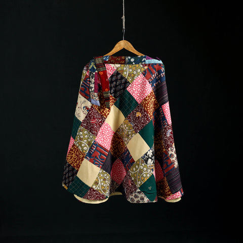 Tukdi Kaam Patchwork Cotton Wrap Around Skirt 02