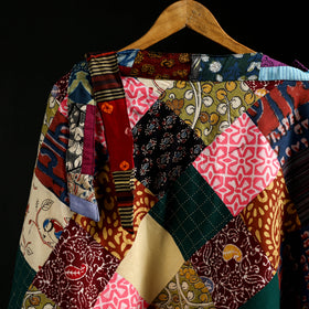 Tukdi Kaam Patchwork Cotton Wrap Around Skirt 02