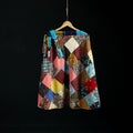 Tukdi Kaam Patchwork Cotton Wrap Around Skirt 03