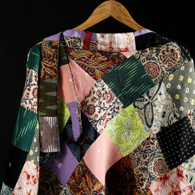 Tukdi Kaam Patchwork Cotton Wrap Around Skirt 05