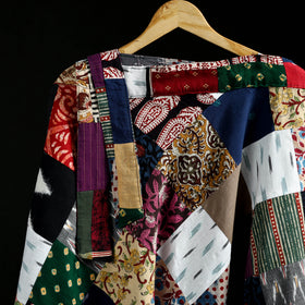 Tukdi Kaam Patchwork Cotton Wrap Around Skirt 07
