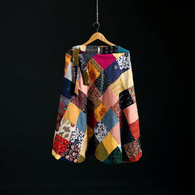 Tukdi Kaam Patchwork Cotton Wrap Around Skirt 08