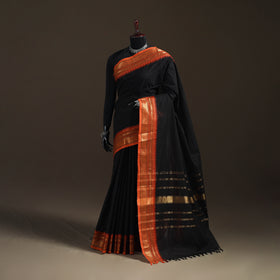 Chettinad Woven Cotton Saree with Border 21
