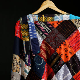 Tukdi Kaam Patchwork Cotton Wrap Around Skirt 09