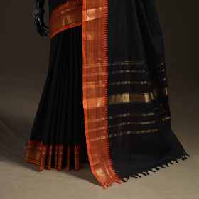 Chettinad Woven Cotton Saree with Border 21
