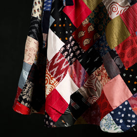 Tukdi Kaam Patchwork Cotton Wrap Around Skirt 10