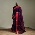 Purple - Kanchipuram Buti Cotton Saree with Border 61