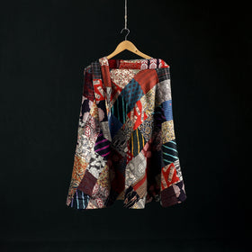 Tukdi Kaam Patchwork Cotton Wrap Around Skirt 13
