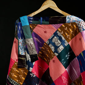 Tukdi Kaam Patchwork Cotton Wrap Around Skirt 14