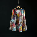 Tukdi Kaam Patchwork Cotton Wrap Around Skirt 16