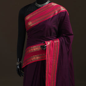 Chettinad Woven Cotton Saree with Border 26