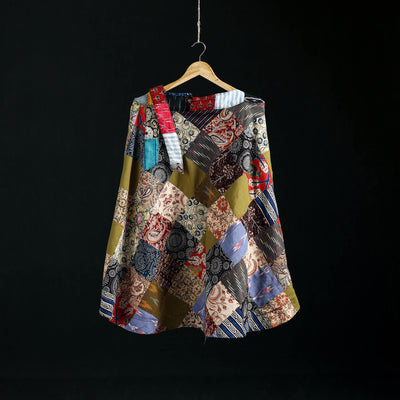 Tukdi Kaam Patchwork Cotton Wrap Around Skirt 20