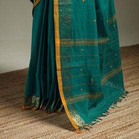 Green - Kanchipuram Buti Cotton Saree with Border 65