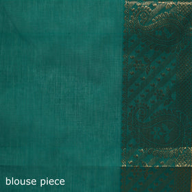 Green - Kanchipuram Buti Cotton Saree with Border 65