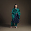 Jacquard Woven Cotton Straight Kurta with Palazzo & Dupatta Suit Set for Women 10