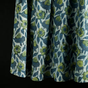 Bagru Hand Block Print Natural Dyed Cotton Wrap Around Skirt 24