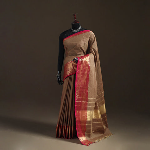 Chettinad Woven Cotton Saree with Border 33