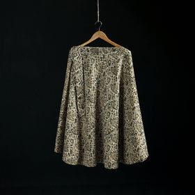 Bagru Hand Block Print Natural Dyed Cotton Wrap Around Skirt 27