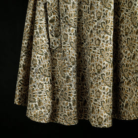 Bagru Hand Block Print Natural Dyed Cotton Wrap Around Skirt 27