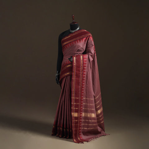 Chettinad Woven Cotton Saree with Border 35