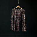 Bagru Hand Block Print Natural Dyed Cotton Wrap Around Skirt 29