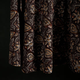 Bagru Hand Block Print Natural Dyed Cotton Wrap Around Skirt 29