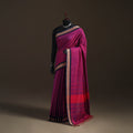 Pink - Chettinad Woven Cotton Saree with Border 36