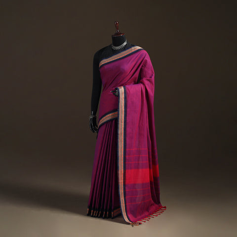 Chettinad Woven Cotton Saree with Border 36