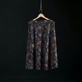 Bagru Hand Block Print Natural Dyed Cotton Wrap Around Skirt 31
