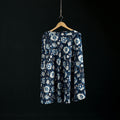 Bagru Hand Block Print Natural Dyed Cotton Wrap Around Skirt 32