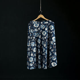 Bagru Hand Block Print Natural Dyed Cotton Wrap Around Skirt 32