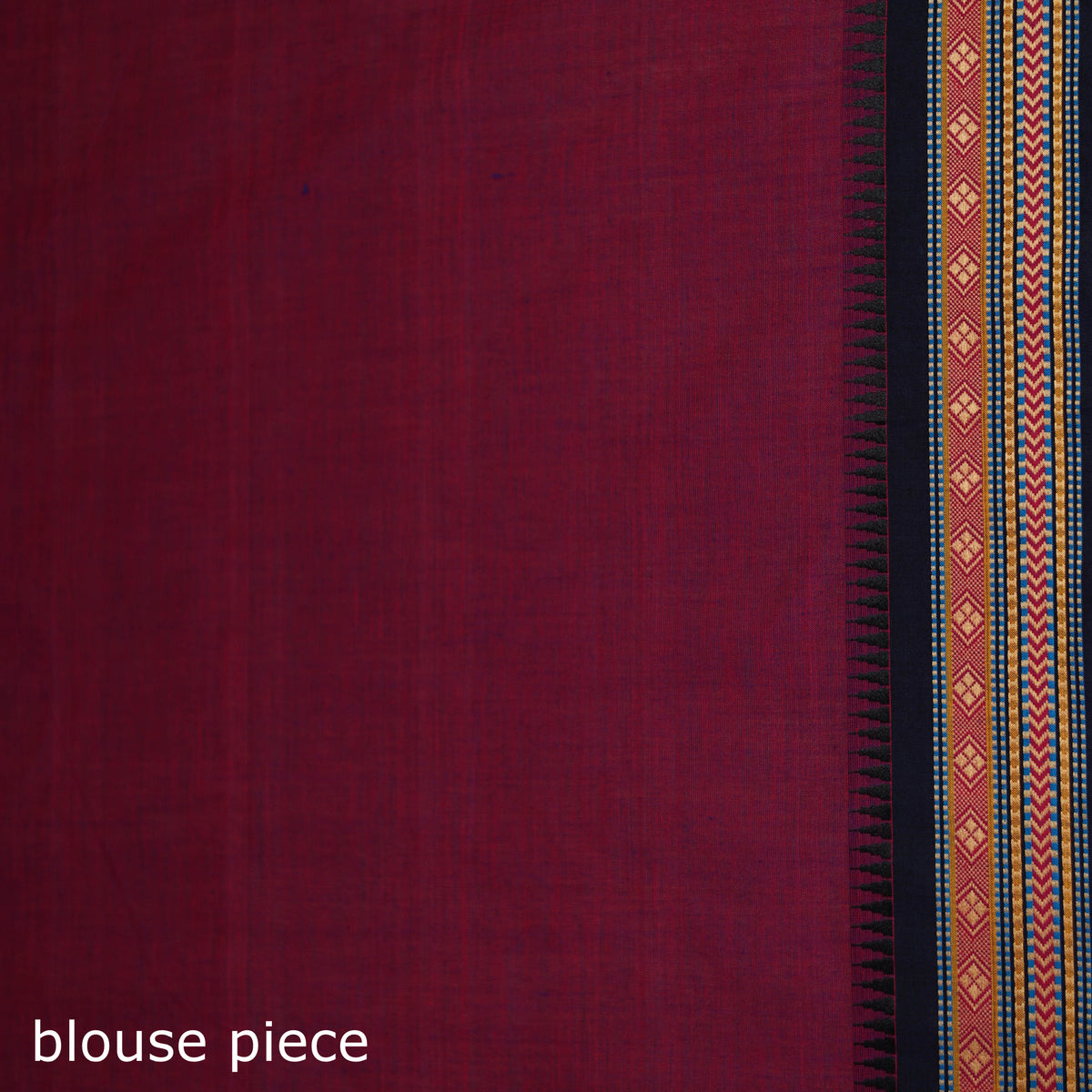 Pink - Chettinad Woven Cotton Saree with Border 36