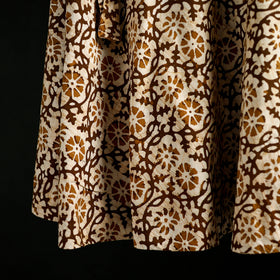 Hand Block Batik Print Cotton Wrap Around Skirt 33