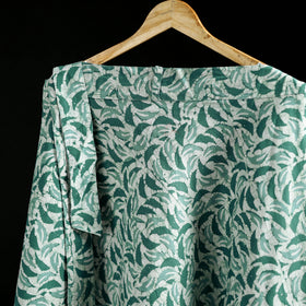 Hand Block Batik Print Cotton Wrap Around Skirt 34