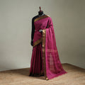 Pink - Kanchipuram Buti Cotton Saree with Border 74