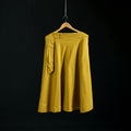 Jacquard Weave Cotton Wrap Around Skirt 35