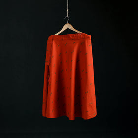 Jacquard Weave Cotton Wrap Around Skirt 36