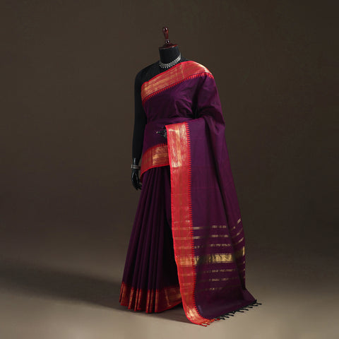 Chettinad Woven Cotton Saree with Border 40