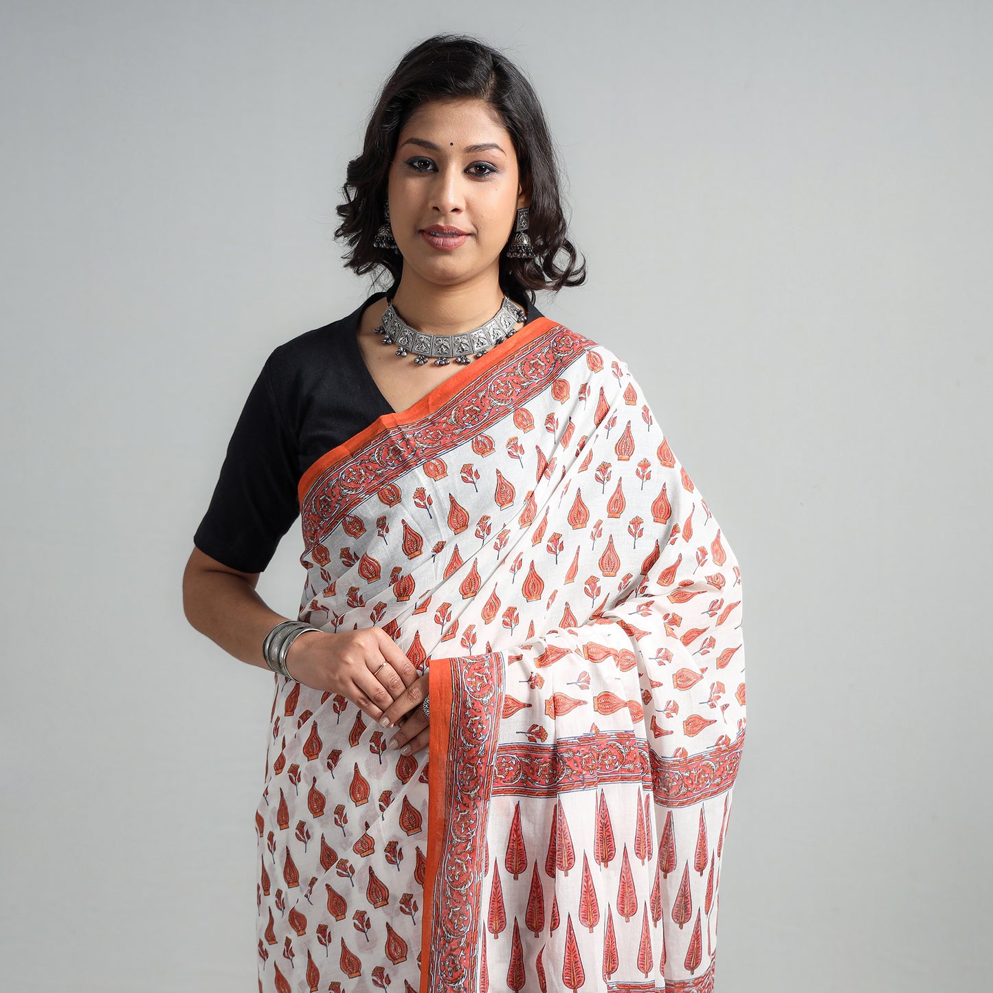 Sanganeri Printed Saree
