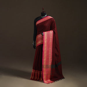 Chettinad Woven Cotton Saree with Border 43