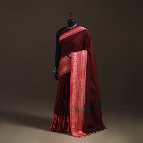 Chettinad Woven Cotton Saree with Border 43