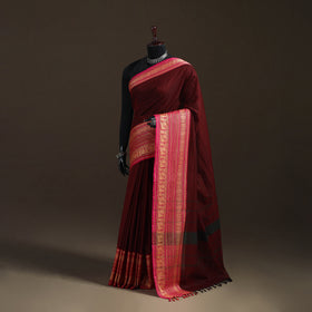 Chettinad Woven Cotton Saree with Border 43