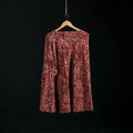 Kalamkari Hand Block Print Natural Dyed Cotton Wrap Around Skirt 41