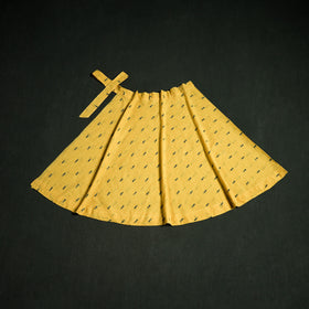 Jacquard Weave Cotton Wrap Around Skirt 37