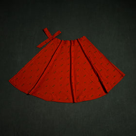 Jacquard Weave Cotton Wrap Around Skirt 36